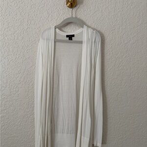 Ann Taylor Cream Women's Cardigan
